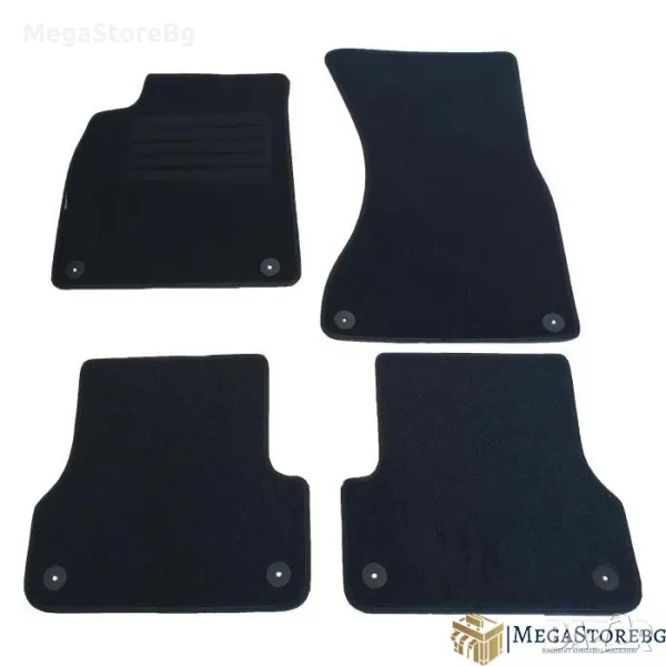 Мокетни стелки за Audi A6 combi комби 10-18 4 части, снимка 1
