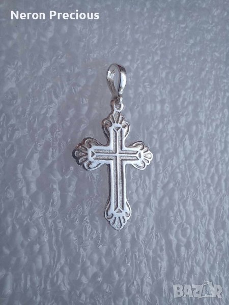Сребърен кръст, снимка 1