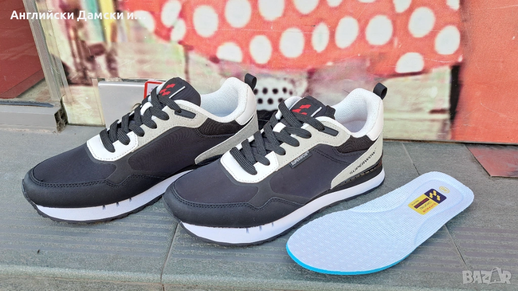 Английски мъжки маратонки -Superwow, снимка 1