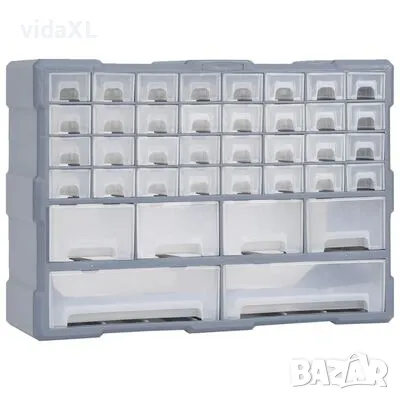 vidaXL Шкаф органайзер с 38 чекмеджета, 52x16x37,5 см(SKU:147578), снимка 1