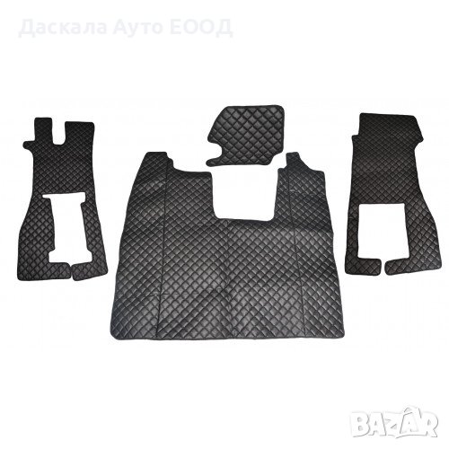 Кожени стелки за Scania R 2016г.+ със сгъваема пътн. седалка , 6 цвята, снимка 1