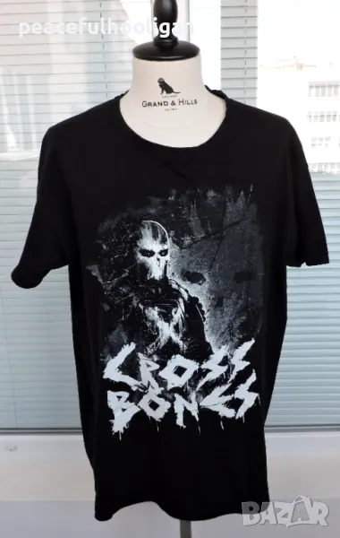 Crossbones Marvel Roundneck T-Shirt -страхотна тениска размер XL, снимка 1