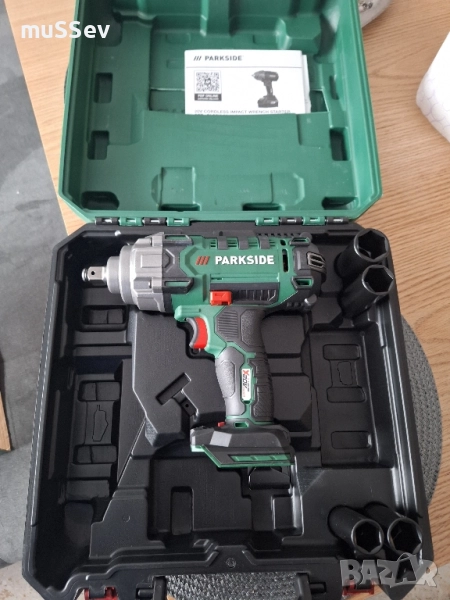 Акумулаторен гайковерт винтоверт 20V Parkside model PASSK 20li, снимка 1