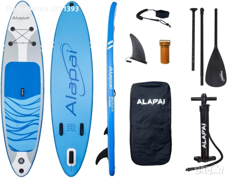 Стендъп падъл борд SUP дъска Намалена цена последна бройка ПРОБВАН, снимка 1