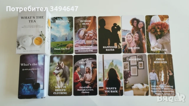 Оракулски карти What's the tea - 80 бр., снимка 5 - Езотерика - 51235854
