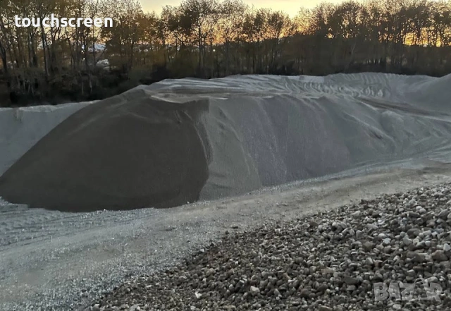 Строителен пясък на едро