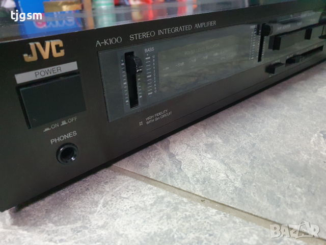 Усилвател JVC A-K100 Stereo Integrated Amplifier GM Circuit, снимка 3 - Ресийвъри, усилватели, смесителни пултове - 36173805