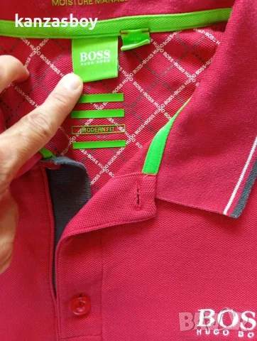 Hugo Boss Green - мъжка тениска р-р XXL, снимка 2 - Тениски - 55887708
