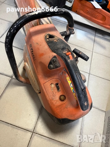 Бензинов ъглошлайф STIHL TS 420 4.4 к.с., 3200 W, 350 мм, 2500 об./мин, снимка 9 - Други инструменти - 51492567