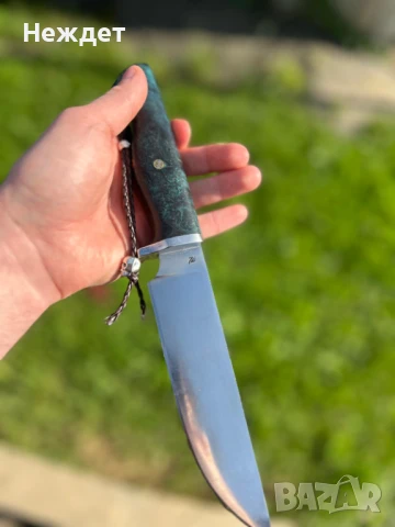 Нож от стомана Rex 121 закален на 69единици от Капо. 