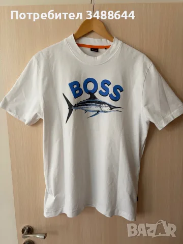 Мъжка тениска BOSS, снимка 2 - Тениски - 55927795