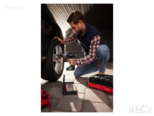 PARKSIDE PSNP 8 B2-комплект ударни вложки-глухи ключове, 8 части, снимка 4 - Гедорета - 50504461