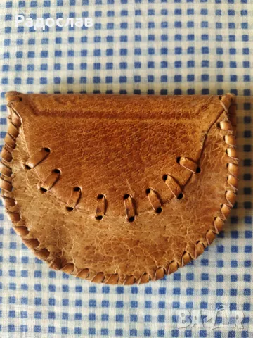 старо кожено портмоне , снимка 2 - Портфейли, портмонета - 49711571