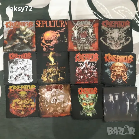 Нашивки на Хеви Метъл групи, снимка 3 - Други музикални жанрове - 43461721