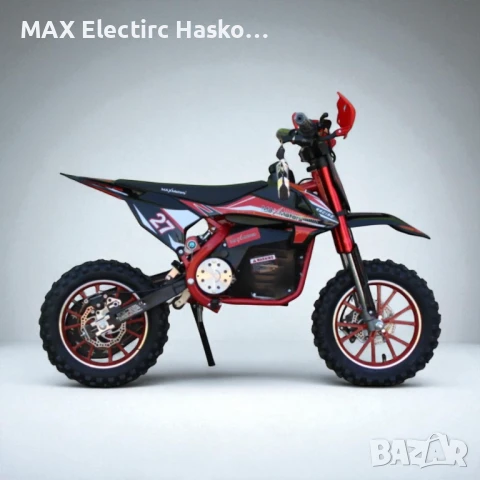 Детски Електрически Кросов Мотор MX Sport 1200W - Red, снимка 4 - Мотоциклети и мототехника - 51260002