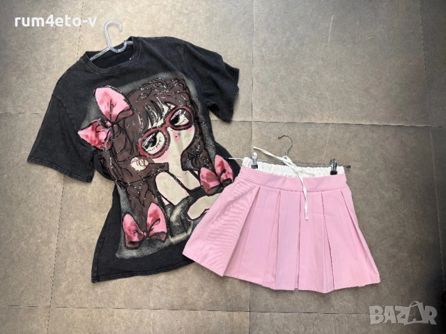 Плисирана пола в различни цветове, снимка 3 - Поли - 53611529