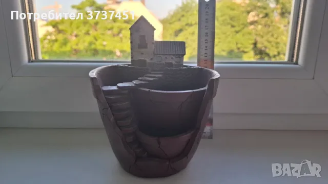 Декоративна саксия, снимка 6 - Саксии и кашпи - 55784857