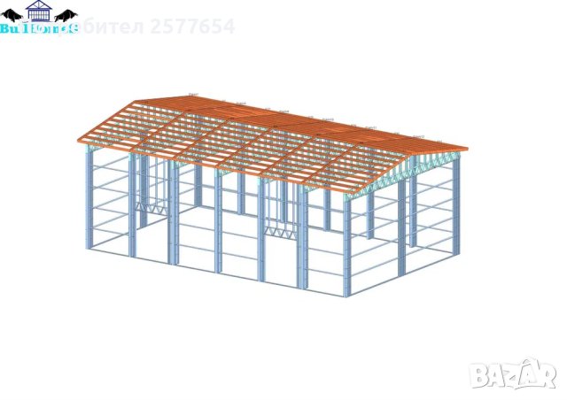 ЛИЗИНГ - Халета, Хале, Магазини, Магазин, Складове 160м2, снимка 2 - Строителни материали - 44146802