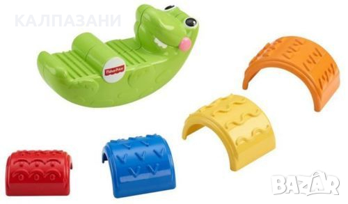 Fisher Price - Крокодил-Сортер 1023182000001, снимка 3 - Образователни игри - 36194133