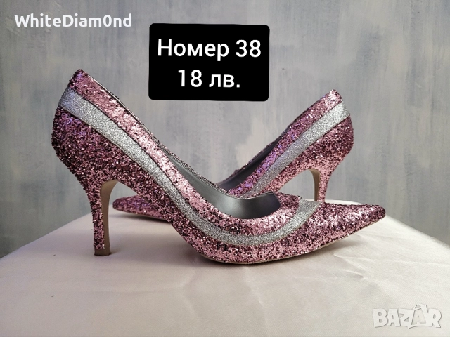 Разнообразие от празнични дамски обувки на ток номер 38, снимка 16 - Дамски обувки на ток - 52351642