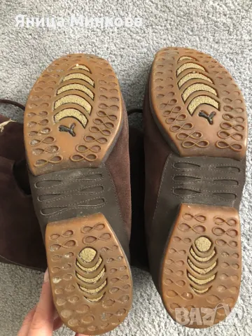 Дамски ботуши, естествена кожа Puma, снимка 8 - Дамски ботуши - 47593559