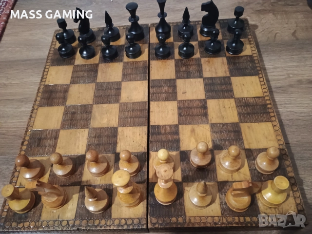 СТАР ПИРОГРАФИРАН ШАХ , снимка 7 - Шах и табла - 52909047