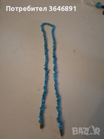 Бижута с тюркоаз, снимка 2 - Бижутерийни комплекти - 42113604