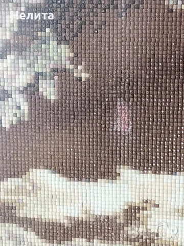 гоблен лепен с кристалчета, снимка 3 - Гоблени - 49331710