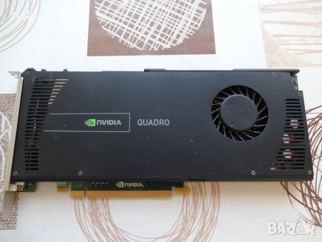 Професионална Видео Карта NVIDIA Quadro 4000, 2GB, GDDR5, снимка 2 - Видеокарти - 34521528