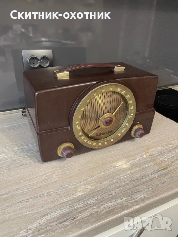 Антикварно радио Zenith, снимка 9 - Антикварни и старинни предмети - 53221061