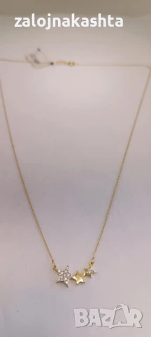 Ново Златно колие-2,03гр/14кр, снимка 7 - Колиета, медальони, синджири - 51330101