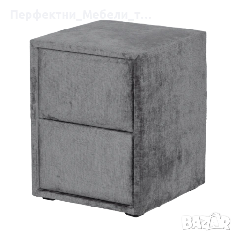 Стилна тапицирана спалня за тинейджър/ка 120X200 с матрак в МЕКА сива нежна дамаска, снимка 2 - Спални и легла - 53382253