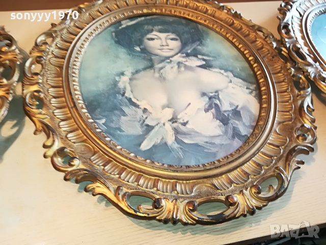 КАРТИНИ С ДАМИ ВНОС ОТ ГЕРМАНИЯ 0204221654, снимка 7 - Антикварни и старинни предмети - 36319545