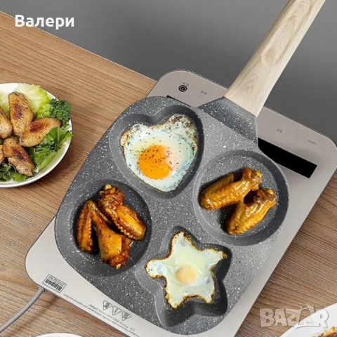 Тигани за яйца, палачинки, кюфтенца, газова индукция, снимка 6 - Съдове за готвене - 53215604