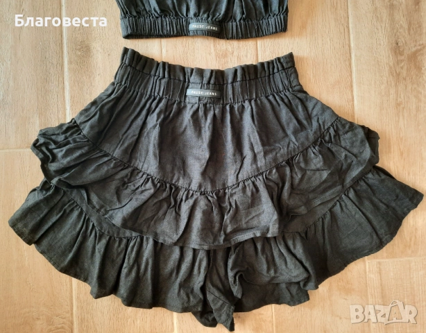 Сет: пола-панталон и топ на Pause Jeans , снимка 2 - Комплекти - 53734814