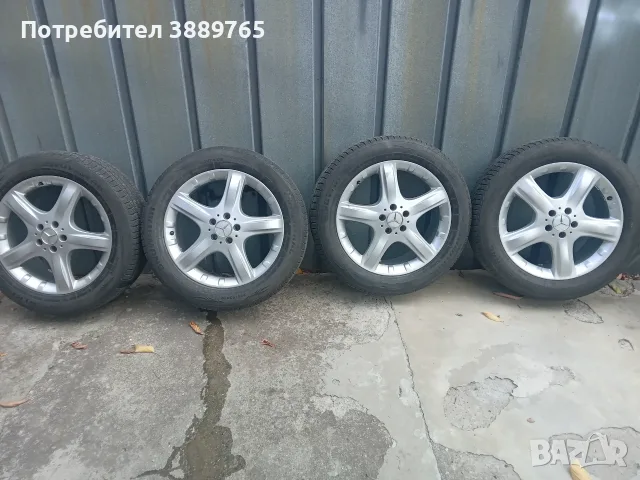 Продавам джанти със зимни гуми 5х112 19