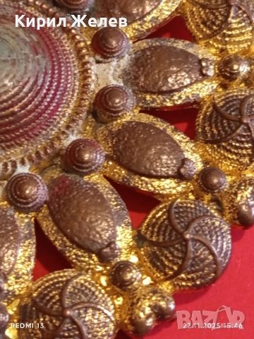 СТАРО АВТОРСКО БИЖУ за НОСИЯ ЕТНОГРАФСКА ЕКСПОЗИЦИЯ 52149, снимка 2 - Други ценни предмети - 52503411