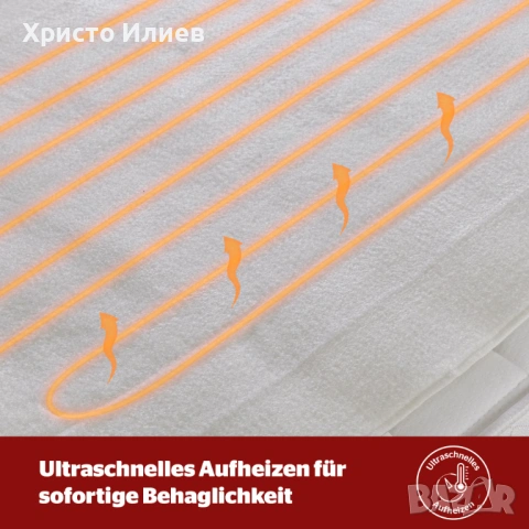 Електрическо одеяло с подгряване за легло с 3 степени Silentnight, снимка 3 - Олекотени завивки и одеяла - 53506520