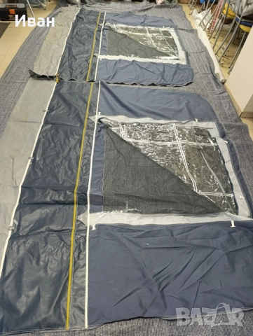 Форселт за каравана Quest Sandringham. Размер N:15 (1000-1025)см земя-земя + опция за Анекс, снимка 17 - Палатки - 52777157