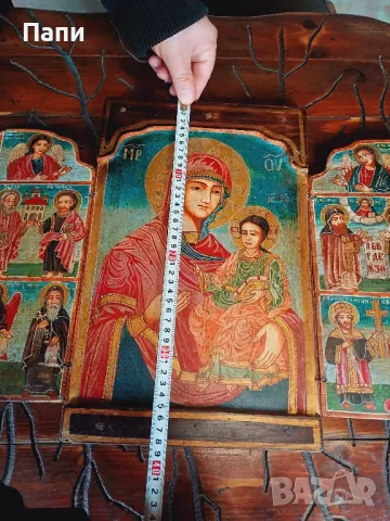 Български триптих от 19-ти век, снимка 10 - Антикварни и старинни предмети - 48245534