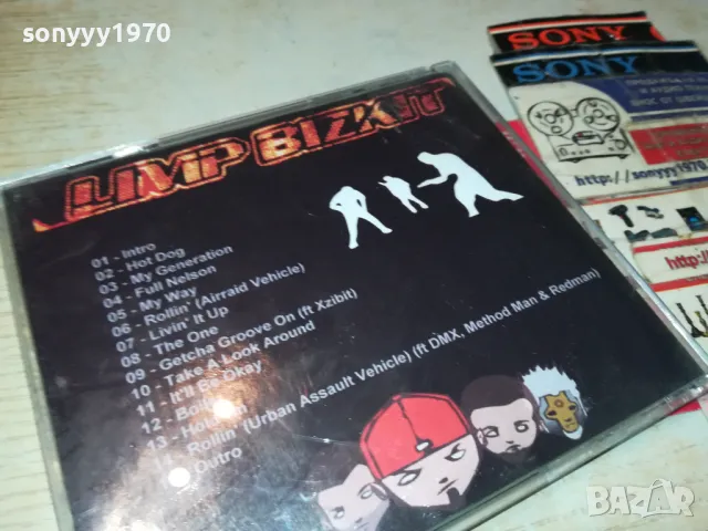 LIMP BIZKIT CD 0605251348, снимка 4 - CD дискове - 50176059