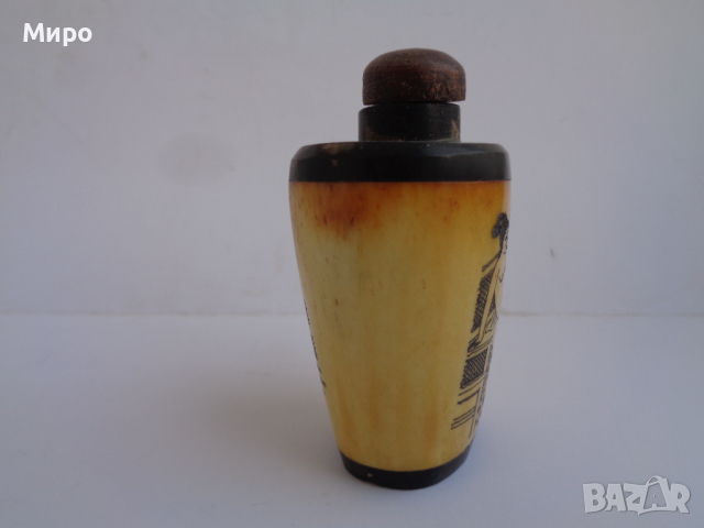 МАЛКО ШИШЕ ЗА ПАРФЮМ С ЕРОТИЧНИ СЦЕНИ ЕРОТИКА 18+, снимка 2 - Антикварни и старинни предмети - 44631328