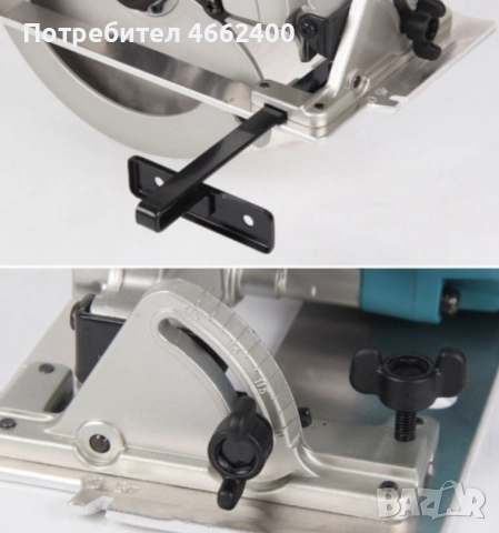 Ръчен циркуляр 1200W, снимка 3 - Други инструменти - 52564092