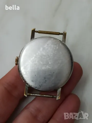 Стар мъжки механичен часовник Анкер  1940/1950, снимка 5 - Антикварни и старинни предмети - 50071192