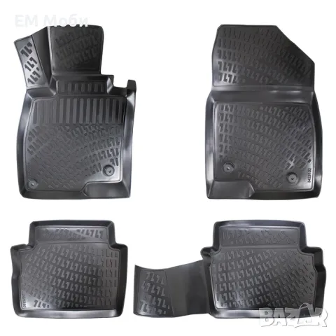Гумени Стелки Rizline 3D тип Легени К-кт 4 части за Mazda 3 6 CX3 CX-5