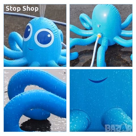Iatable спринклер Октопод Детски спринклер Водни играчки за лято Летен спринклер Играчки на открито , снимка 2 - Надуваеми играчки - 41065291
