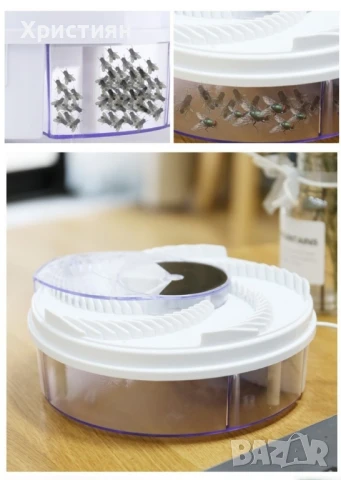 Капан за мухи, безопасен, нетоксичен, лесно преносим и ефикасен, снимка 12 - Други стоки за дома - 49228311