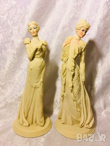 A.Belcari  италиански дизайнерски фигури от алабастър 1981 год , снимка 2 - Статуетки - 41949261