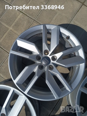 Джанти Audi ОРИГИНАЛНИ 18" 5x112 A3 A4 A6 Q3 Q4 Q5 SQ5, снимка 9 - Гуми и джанти - 53729269
