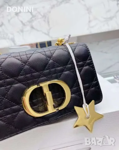 Christian Dior Дамска чанта, кожа, снимка 4 - Чанти - 56316245